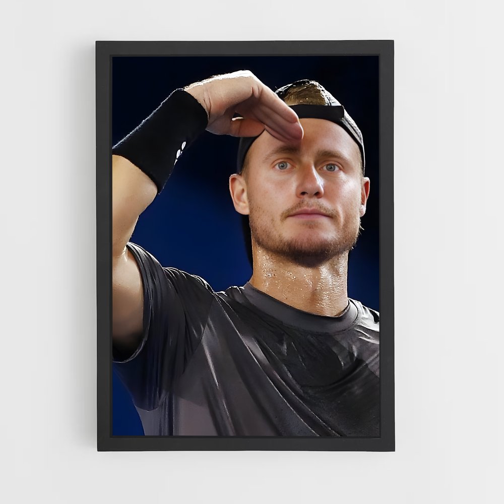 Poster Le Service Gagnant – affiche Tennis (vue 2)